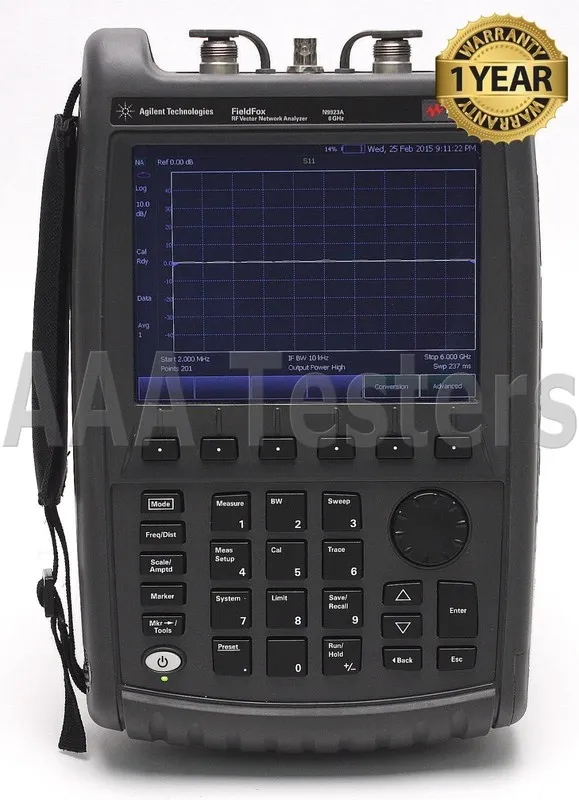 Анализатор цепей Keysight/ AGILENT N9923A FIELDFOX RF VECTOR NETWORK ANALYZER 6G
