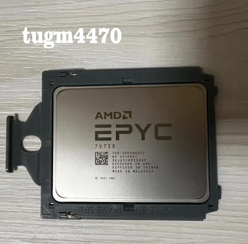 Сервер AMD EPYC 7V73X CPU 64 Core 128 Threads 1.85 GHz 280W Server Processor