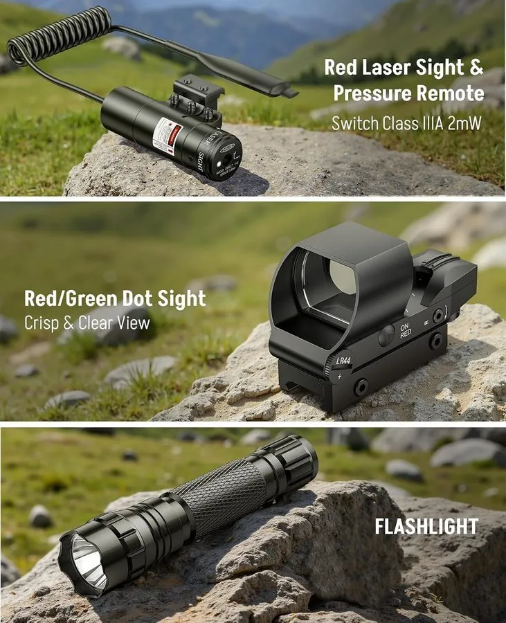 Оптико-электронная система MidTen 6-24x50 AO Rifle Scope Combo, Dual Illuminated — фото лота 2