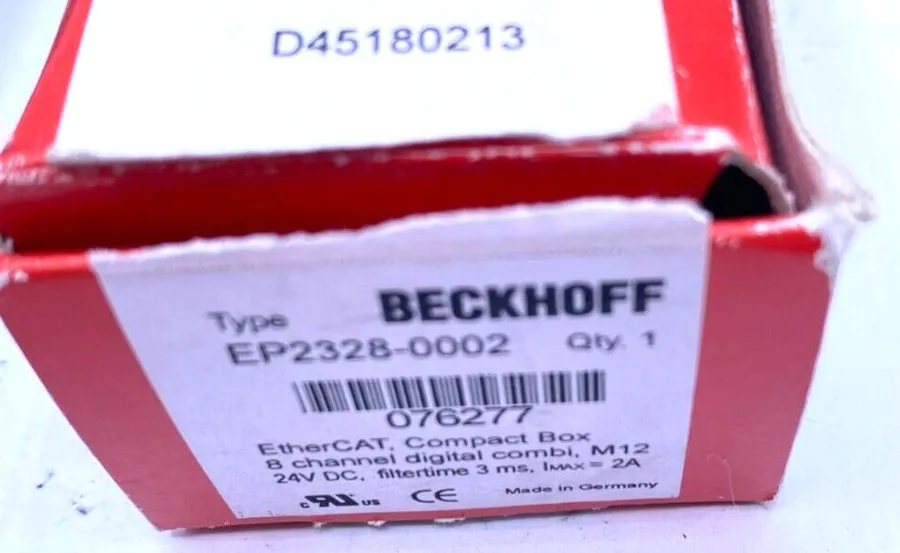 IIoT-устройство Beckhoff EtherCAT Box 24V DC 3ms 2A M12 EP2328-0002