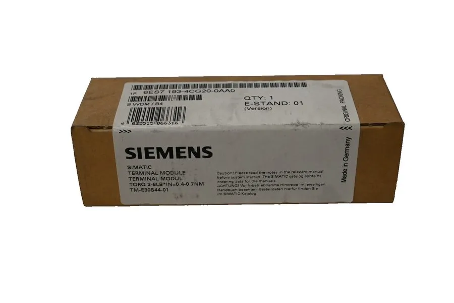 Модуль ввода-вывода Siemens SIMATIC ET200S TM-P30S44-A0 Terminal Module, New, Sc — фото лота 1