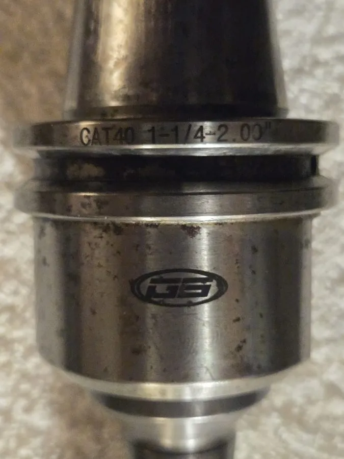 Режущий инструмент GS CAT40 1-1/4" x 2.00" Holder with AMEC T-A Insert Tool 2402 — фото лота 1