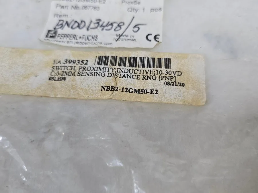 Датчик приближения Pepperl+Fuchs NBB2-12GM50-E2 Sensor&Proximity Switch — фото лота 2