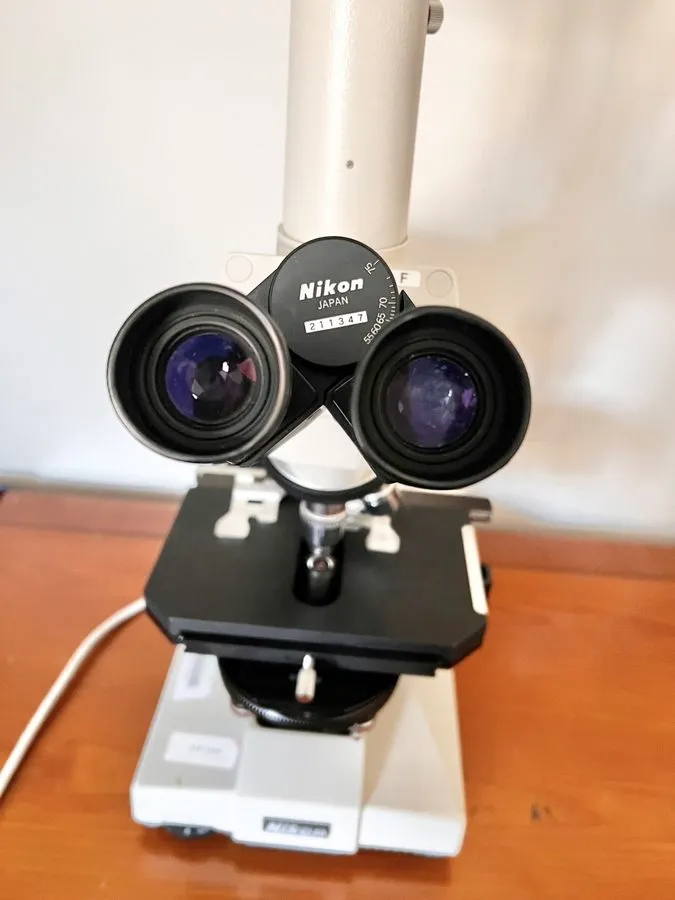 Микроскоп C200709 Nikon Diaphot Microscope, Phase Contrast-2 ELWD 0.3, Motorized — фото лота 1