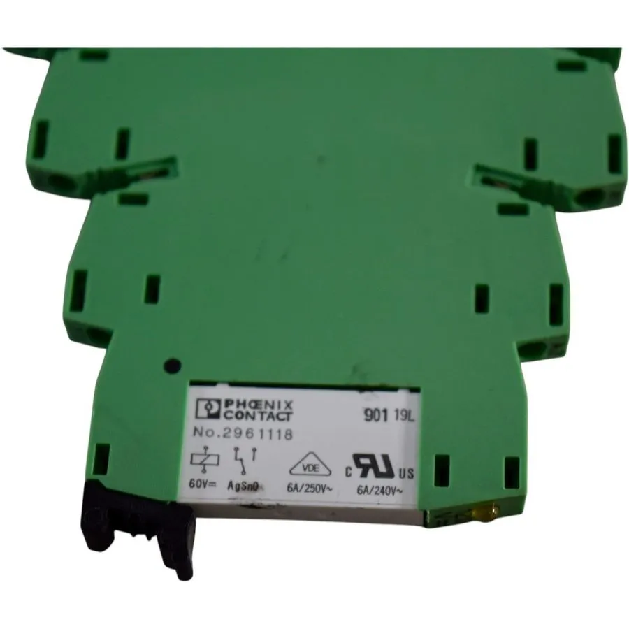 Колодка реле 3pk Phoenix Contact 120V SPDT DIN Relay Socket PLC-BSC-120UC/21
