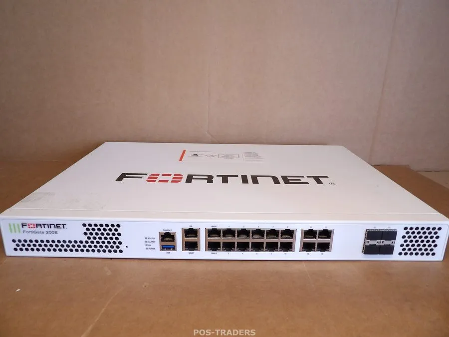 Межсетевой экран Fortinet FG-200E FortiGate 200E 18-Ports Gigabit Security Firew