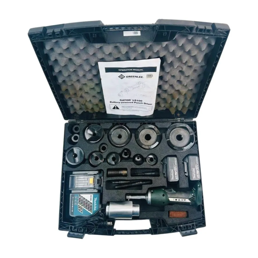 Электрооборудование Greenlee LS100X11SS4 Intelli-Punch 11-Ton Cordless Hydraulic — фото лота 1