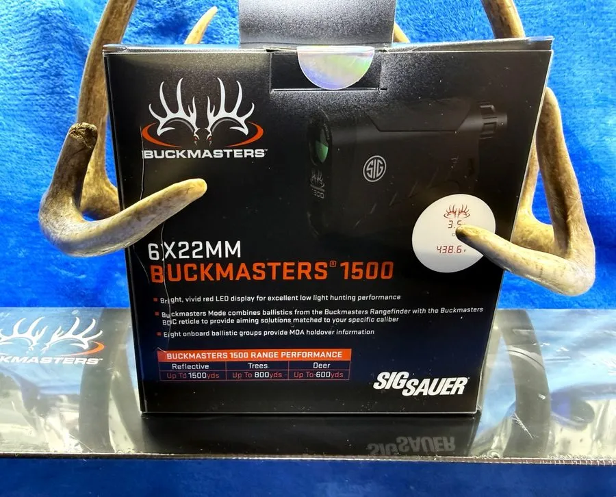 Оптико-электронная система Sig Sauer Buckmasters 1500 Laser Rangefinder & 3-9x40