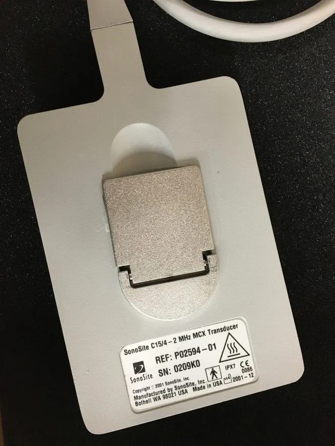 УЗИ-датчик Sonosite Ultrasound Transducer P02594 Probe C15-4-2 MHz Curved Array — фото лота 1