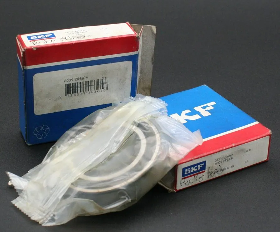 Подшипник One SKF 6006 2RS1/C3GJN Deep Groove Bearing Snap Ring 30 MM ID Argenti
