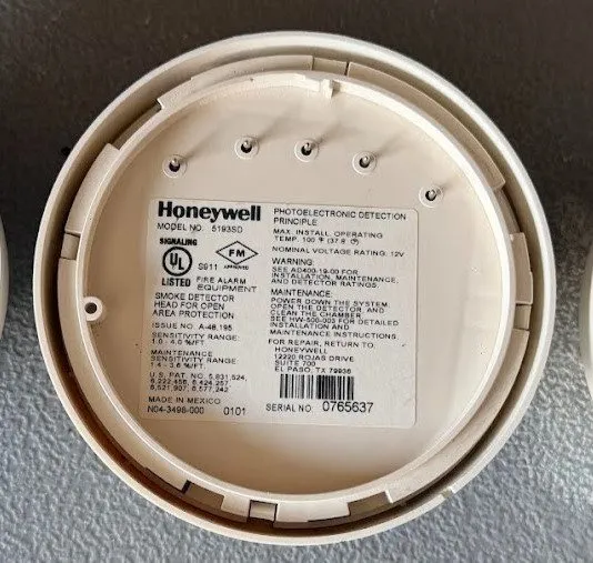 Оборудование пожарной сигнализации Honeywell Home 5193SD V-Plex Addressable Smok