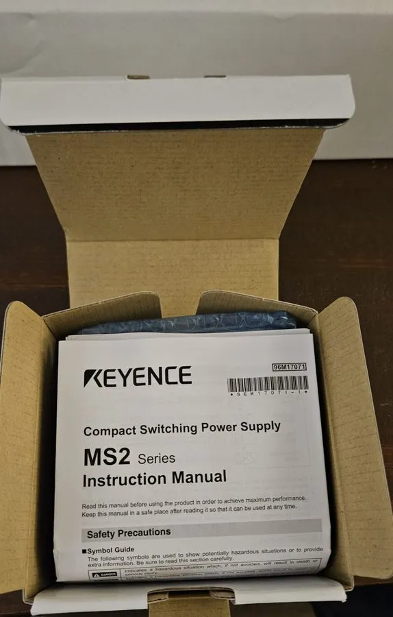 Блок питания Keyence MS2-H50 24VDC Switching Power Supply 50W 2.1A DIN Rail — фото лота 2