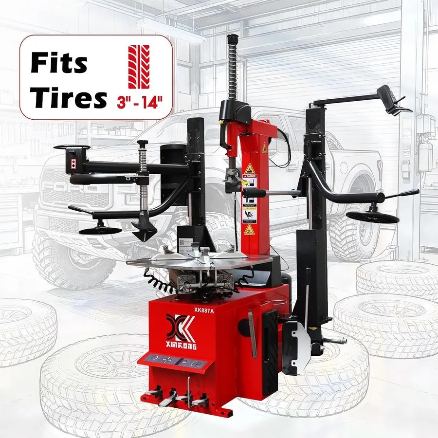 Шиномонтажный станок XK Tire Changer and Wheel Balancer Combo Machine,110V,887A- — фото лота 1