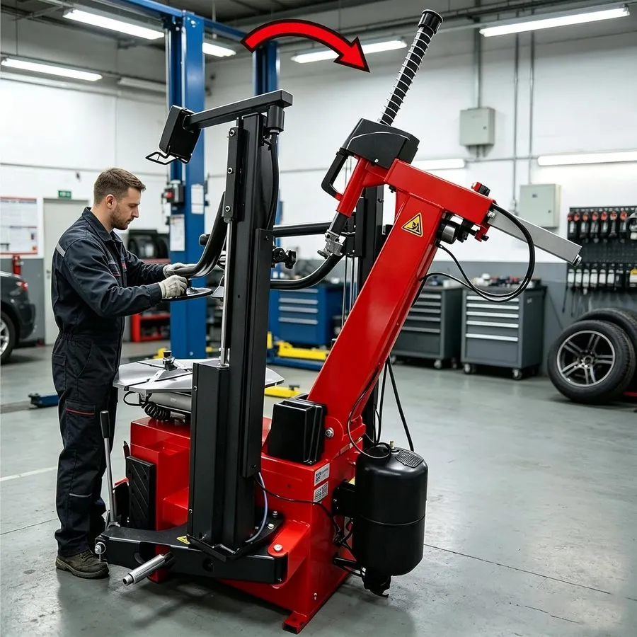 Шиномонтажный станок XK Tire Changer and Wheel Balancer Combo Machine,110V,887A- — фото лота 2