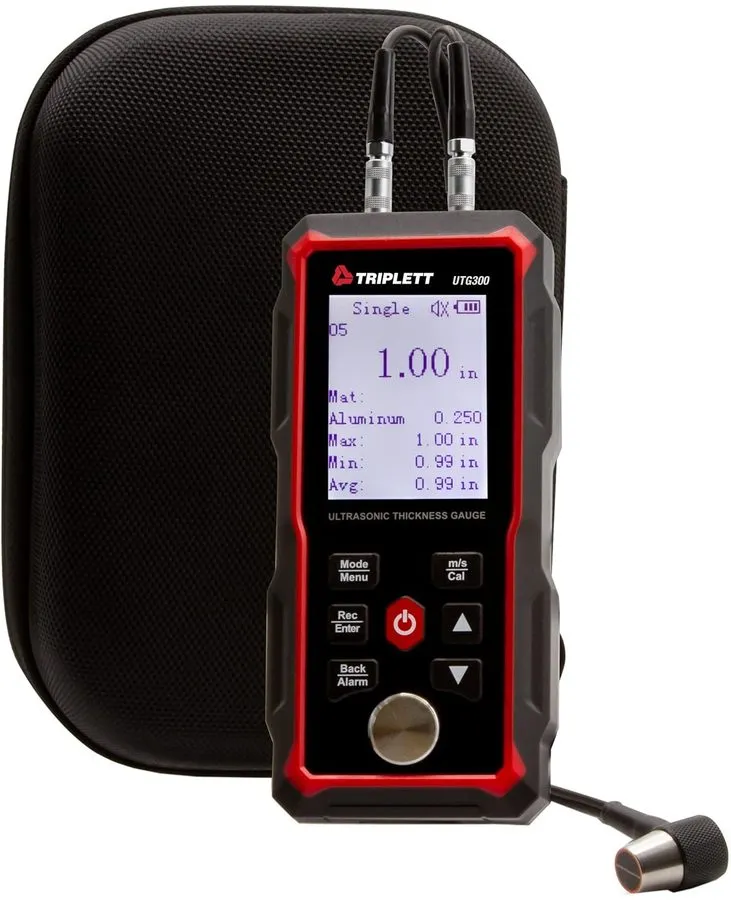Толщиномер Triplett UTG300 Ultrasonic Thickness Gauge — фото лота 1