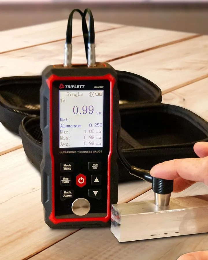 Толщиномер Triplett UTG300 Ultrasonic Thickness Gauge — фото лота 2