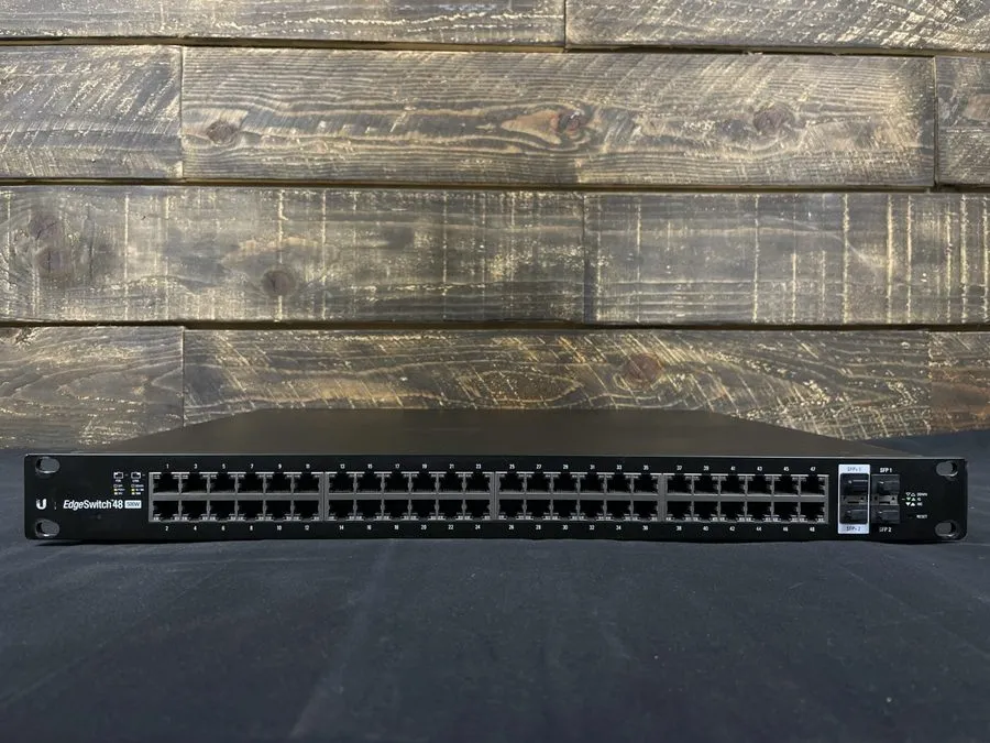 Коммутатор Ubiquiti ES-48-500W Edgeswitch 48-Ports PoE GigaBit Ethernet 1U Switc