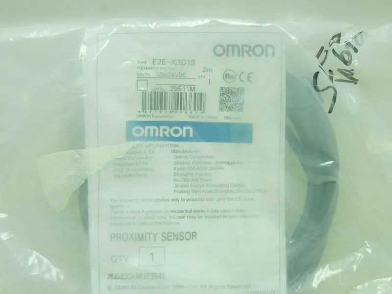 Датчик приближения OMRON E2E-X3D1S PROXIMITY SWITCH / SENSOR 15715M 12 to 24VDC