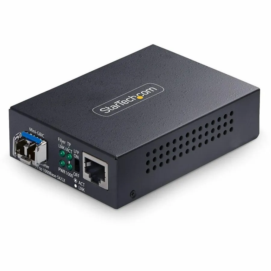 Медиаконвертер Startech MCM1110SMLC40 GIGABIT SM LC MEDIA CONVERTER 40 KM (24.8  — фото лота 1