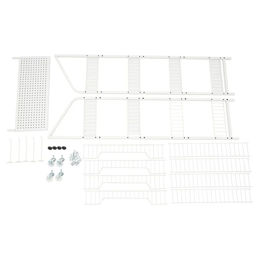 Стойка/шкаф 4-Tier Metal Wire Storage Shelves, Adjustable Standing Storage Rack