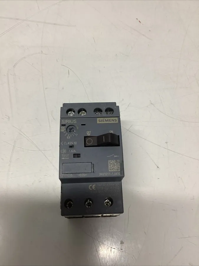 Автоматический выключатель SIEMENS 3RV1011-1JA10 Motor Protection Circuit Breake — фото лота 1