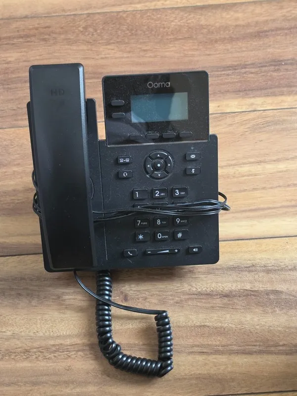 Ooma Grandstream GRP2602P VoIP IP Phone & Working Black