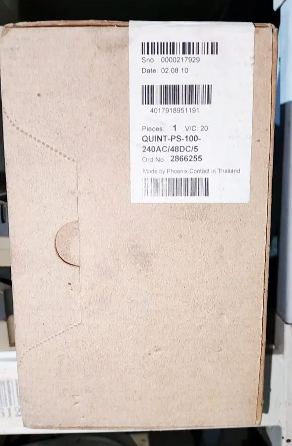 Блок питания Phoenix Contact 48VDC Power Supply QUINT-PS-100-240AC/48DC/5 286625