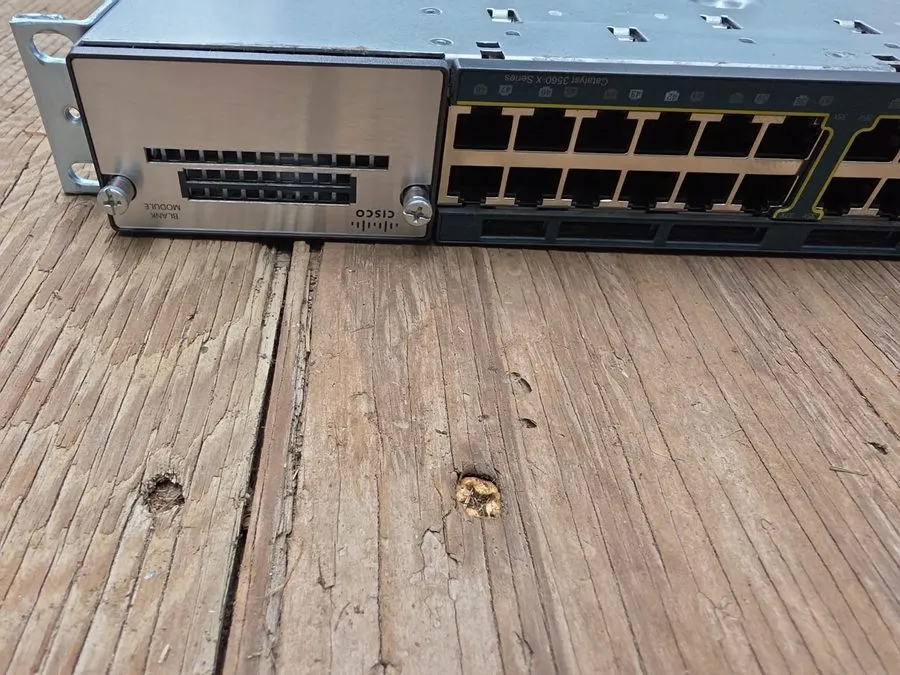 Коммутатор TNY-WS3750X-3560X (A) Cisco Catalyst 3750-X Series POE+ 48 Port Switc — фото лота 2