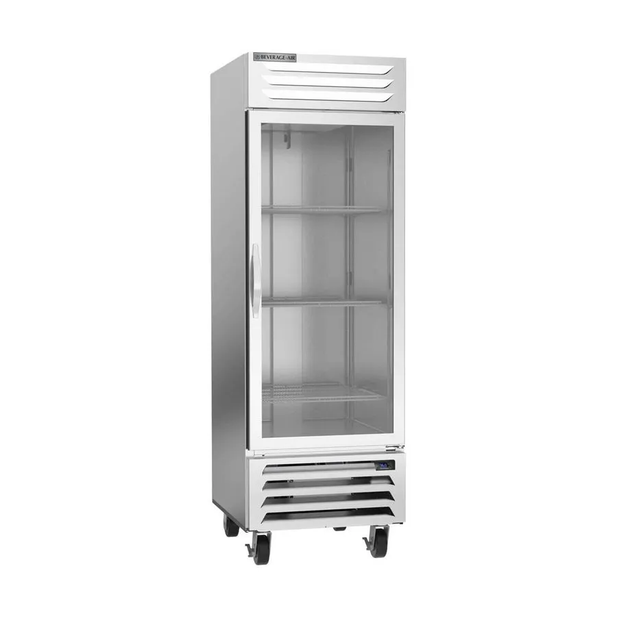 Холодильный шкаф Beverage Air RB23HC-1G 27" 1-Section Reach-In Refrigerator w/ G — фото лота 1
