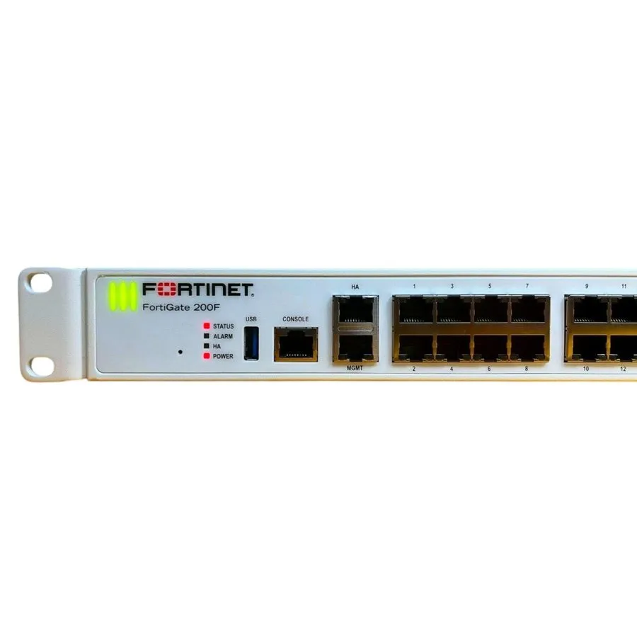 Межсетевой экран Fortinet FortiGate 200F FG-200F Firewall Appliance 1U Rackmount — фото лота 2