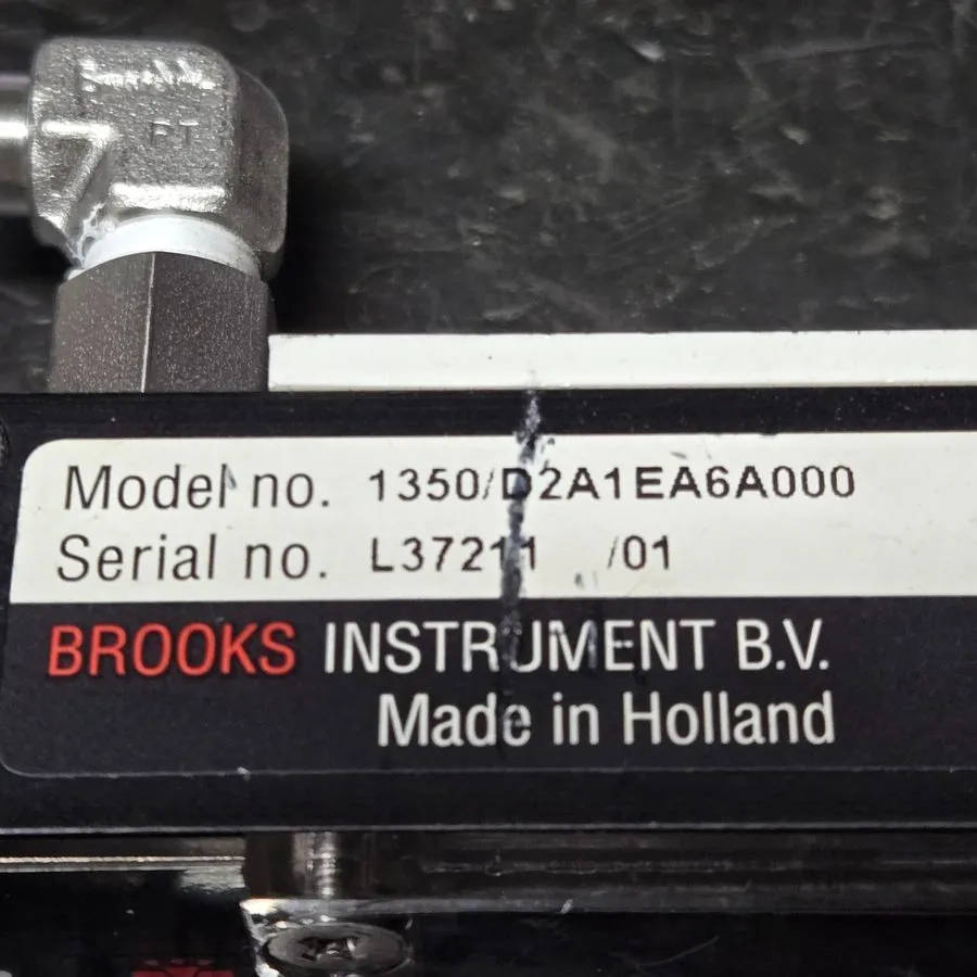 Расходомер Brooks Sho-Rate 1350/D2A1EA6A000 Flow Meter w/Valve 1 Litre/Hr Swagel — фото лота 2