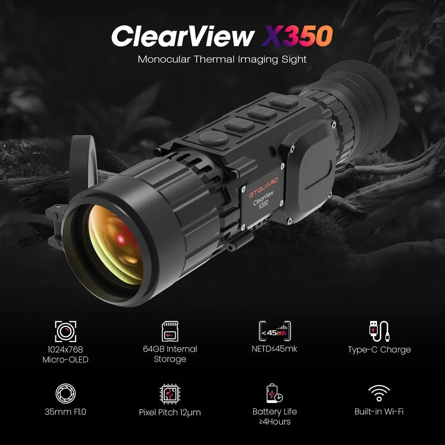 Оптико-электронная система GTGUARDX350 Thermal Scope