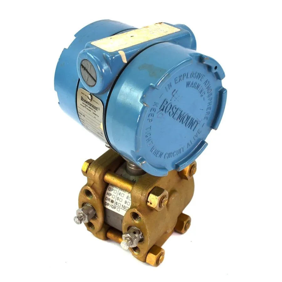 Датчик давления Fisher Rosemount 1151DR2F12B1 Pressure Transmitter 6000psi 4-20m