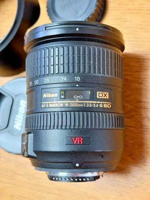 Объектив Nikon AF-S NIKKOR DX 18-200mm f/3.5-5.6 G II ED VR Zoom Lens from Japan — фото лота 1
