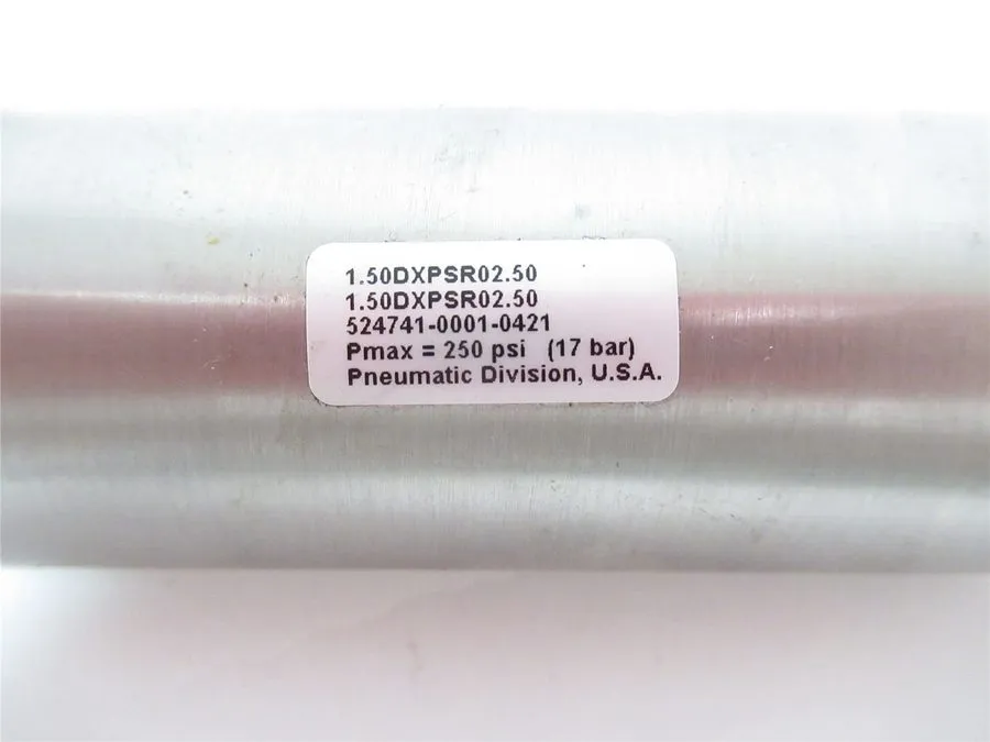 Пневмооборудование 245437 New- Parker 150DXPSR0250 Pneumatic AirCylinder1.5"Bore — фото лота 1
