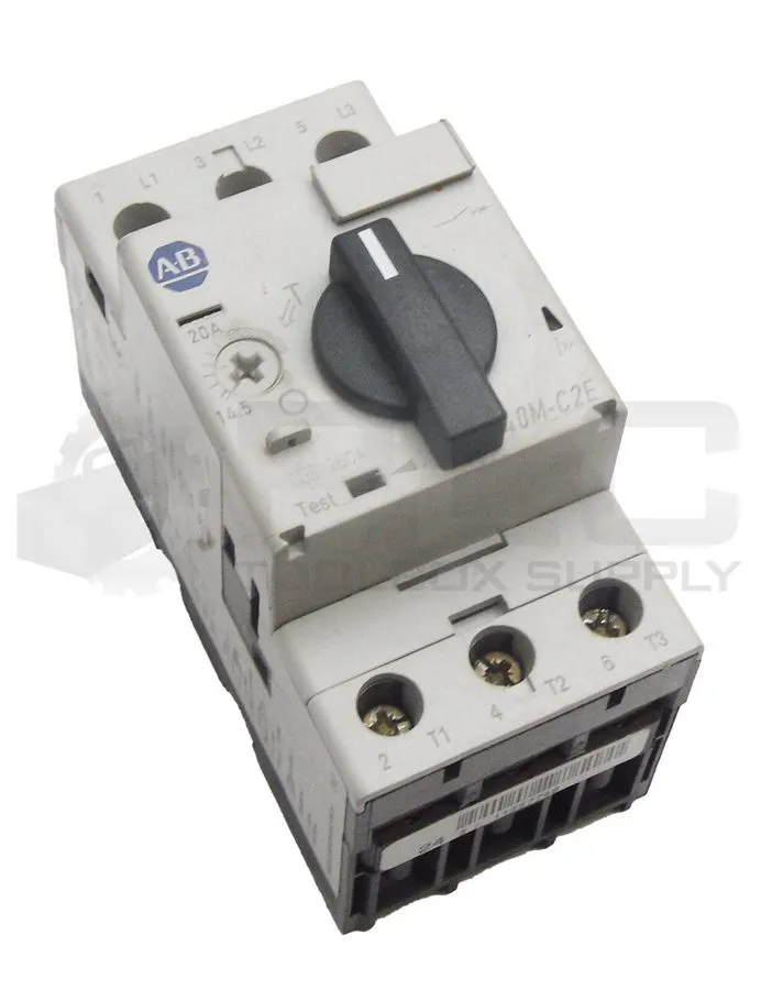 Автоматический выключатель ALLEN BRADLEY,140M-C2E-C20,MOTOR PROTECTION CIRCUIT B
