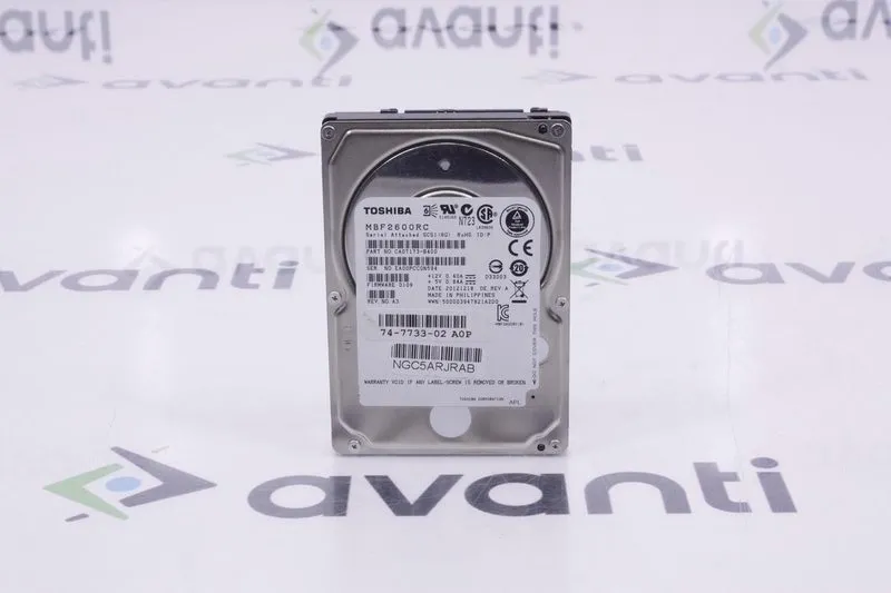 Жёсткий диск TOSHIBA MBF2600RC 600GB 10K 6G SFF 2.5'' SAS HDD HARD DRIVE