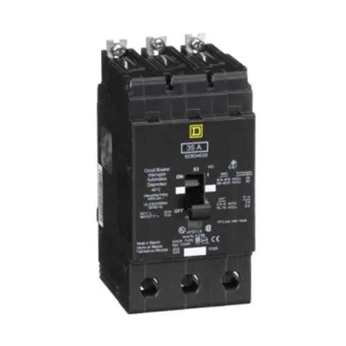 Автоматический выключатель SQUARE D EDB34035 EDB 3 POLE 35AMP 480v CIRCUIT BREAK