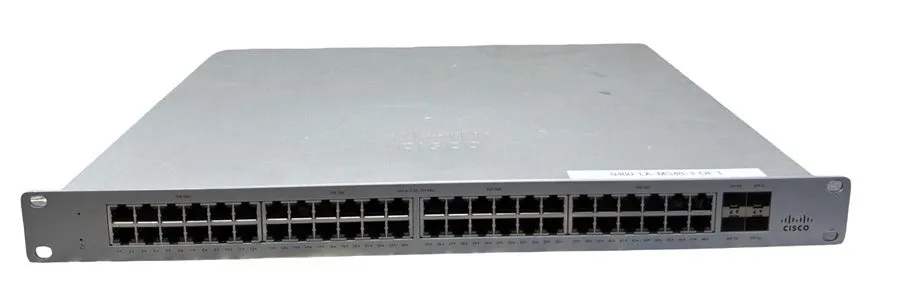Коммутатор Cisco Meraki MS120-48LP 48-Port GbE PoE+ Switch 370W 4x 1G SFP