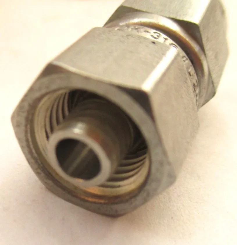 Фитинг Swagelok SS-400-A-4ANF Stainless Steel Swagelok Tube Fitting FNSP