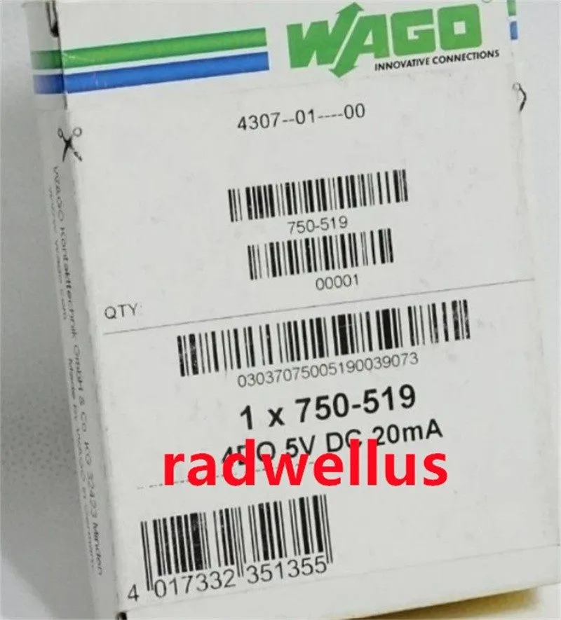 ПЛК WAGO 750-519 PLC Module
