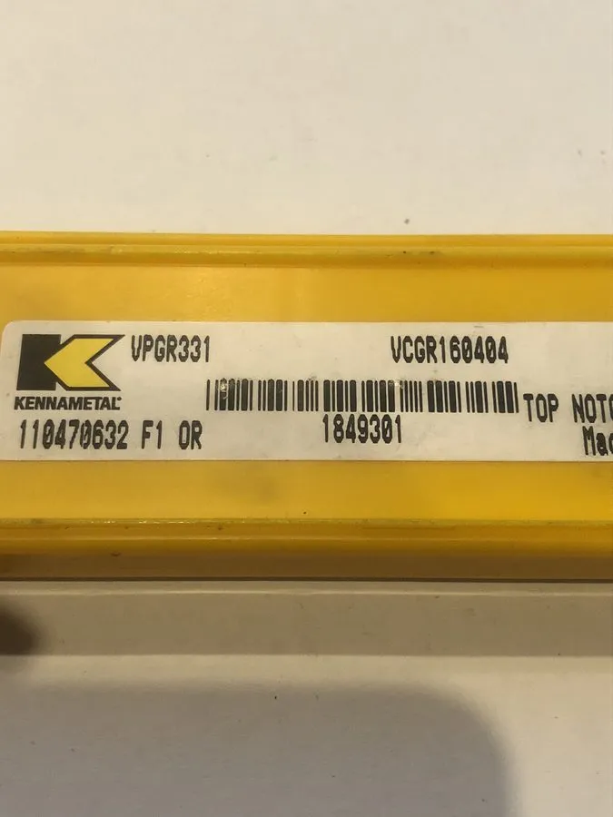 Режущий инструмент KENNAMETAL TPMT 21505 LF KC5010 BORING BAR INSERT — фото лота 1