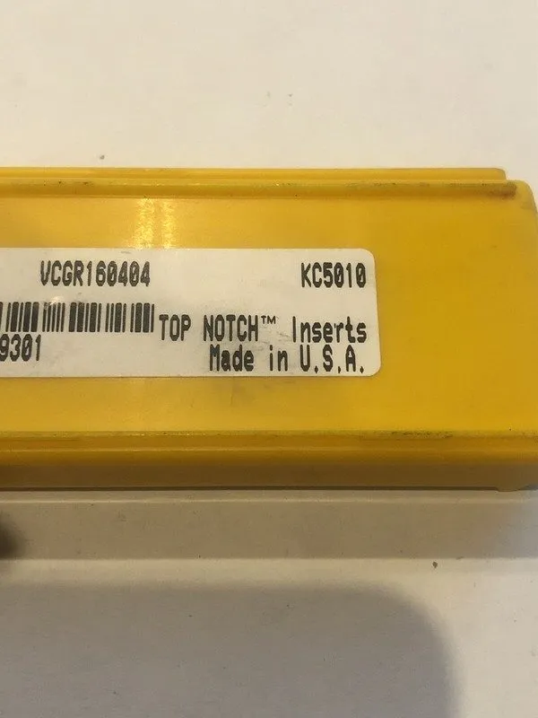 Режущий инструмент KENNAMETAL TPMT 21505 LF KC5010 BORING BAR INSERT — фото лота 2