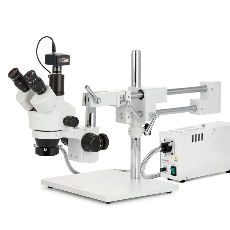 Микроскоп Radical 165mm/7" WD 3.5-90x Zoom Stereo Trinocular Biology Dissection