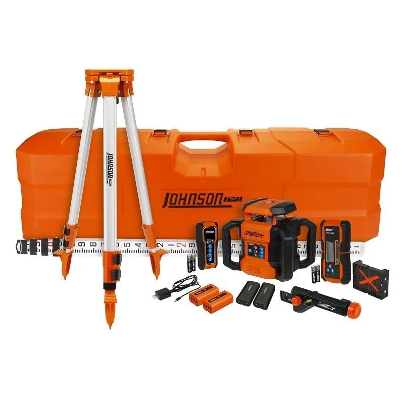 Геодезический прибор JOHNSON JRT300-RDHV-S Self-Leveling Red Dual Slope Rotary L
