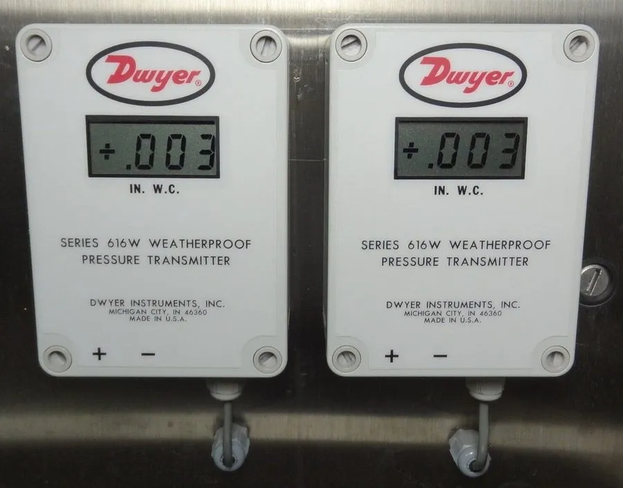 Датчик давления Dwyer 616WL-12-LCD Weatherproof Differential Pressure Transmitte