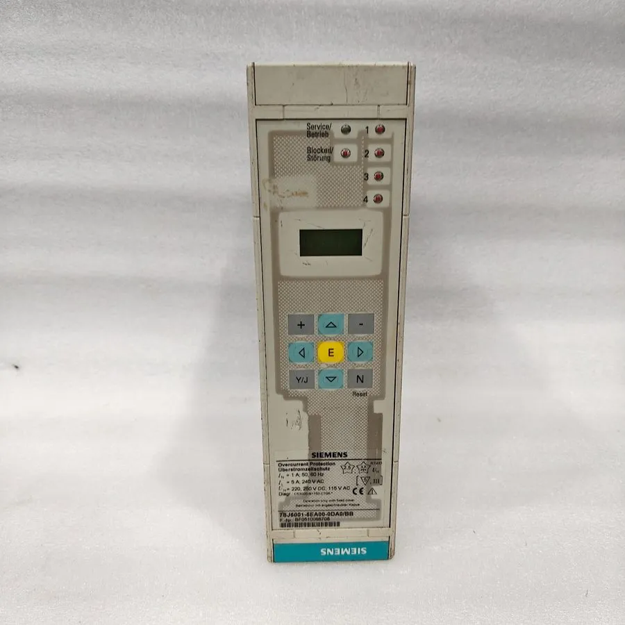 Реле защиты SIEMENS 7SJ6001-5EA00-0DA0/BB Over Current Protection Relay 240VAC