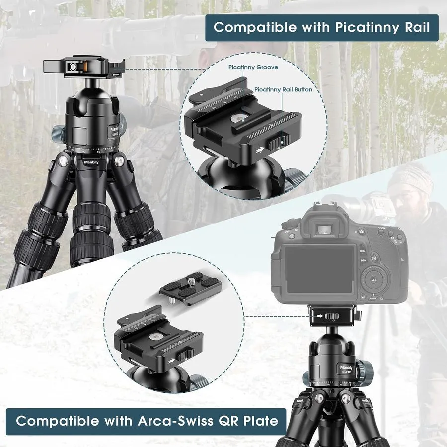 Камера WZ-2836 Shooting Tripod Carbon Fibre Inverted Hunting Tripod