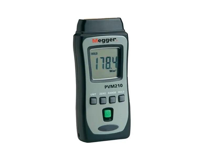 Тестер MEGGER PVM210 Irradiance Meter,1,999 W/sq m,No Compass 35JG55