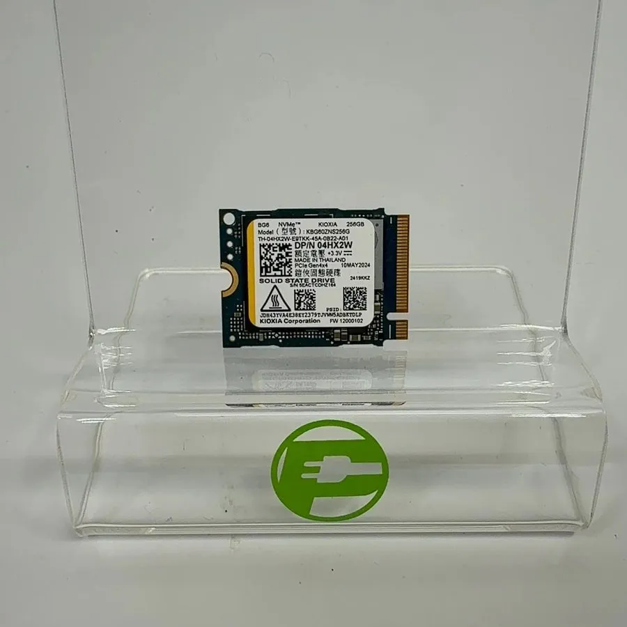 SSD-накопитель Kioxia 2230mm KBG60ZNS256G 256GB M.2 NVMe Gen 4.0 x 4 SSD 04HX2W